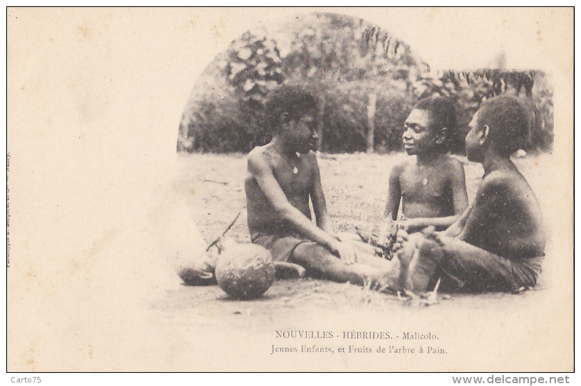 Océanie - Nouvelles-Hébrides - Précurseur - Vanuatu - Malicolo Jeunes Enfants - Vanuatu