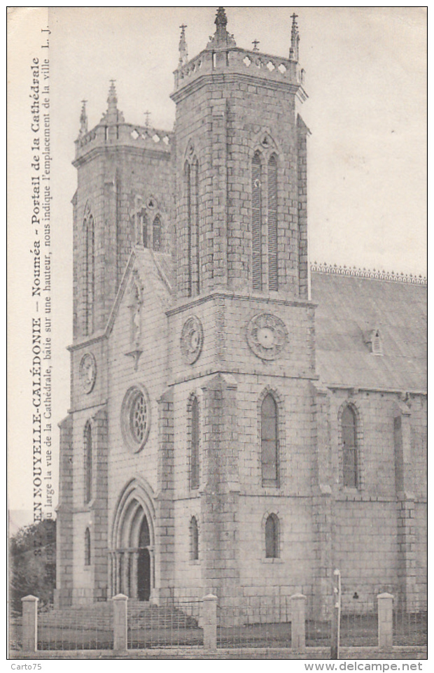 Océanie - Nouvelle-Calédonie - Précurseur - Nouméa - Portail De La Cathédrale - N° 37 - Nieuw-Caledonië