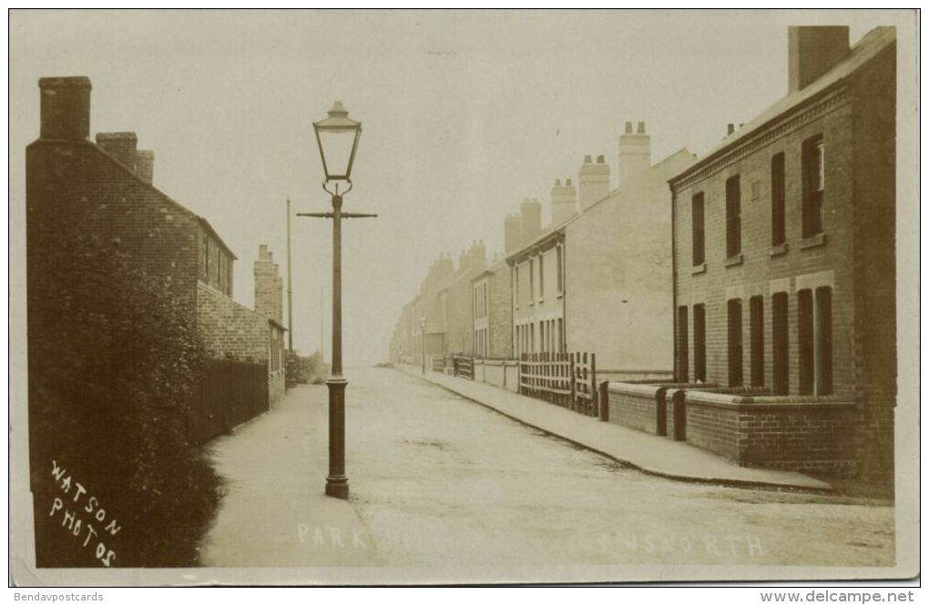 Nottinghamshire, AWSWORTH, Park Hill Or Avenue (1910s) Watson RPPC - Other & Unclassified