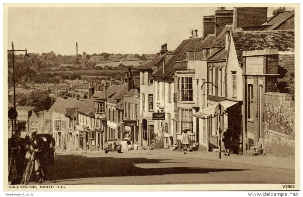 Essex, COLCHESTER, North Hill (1957) - Colchester