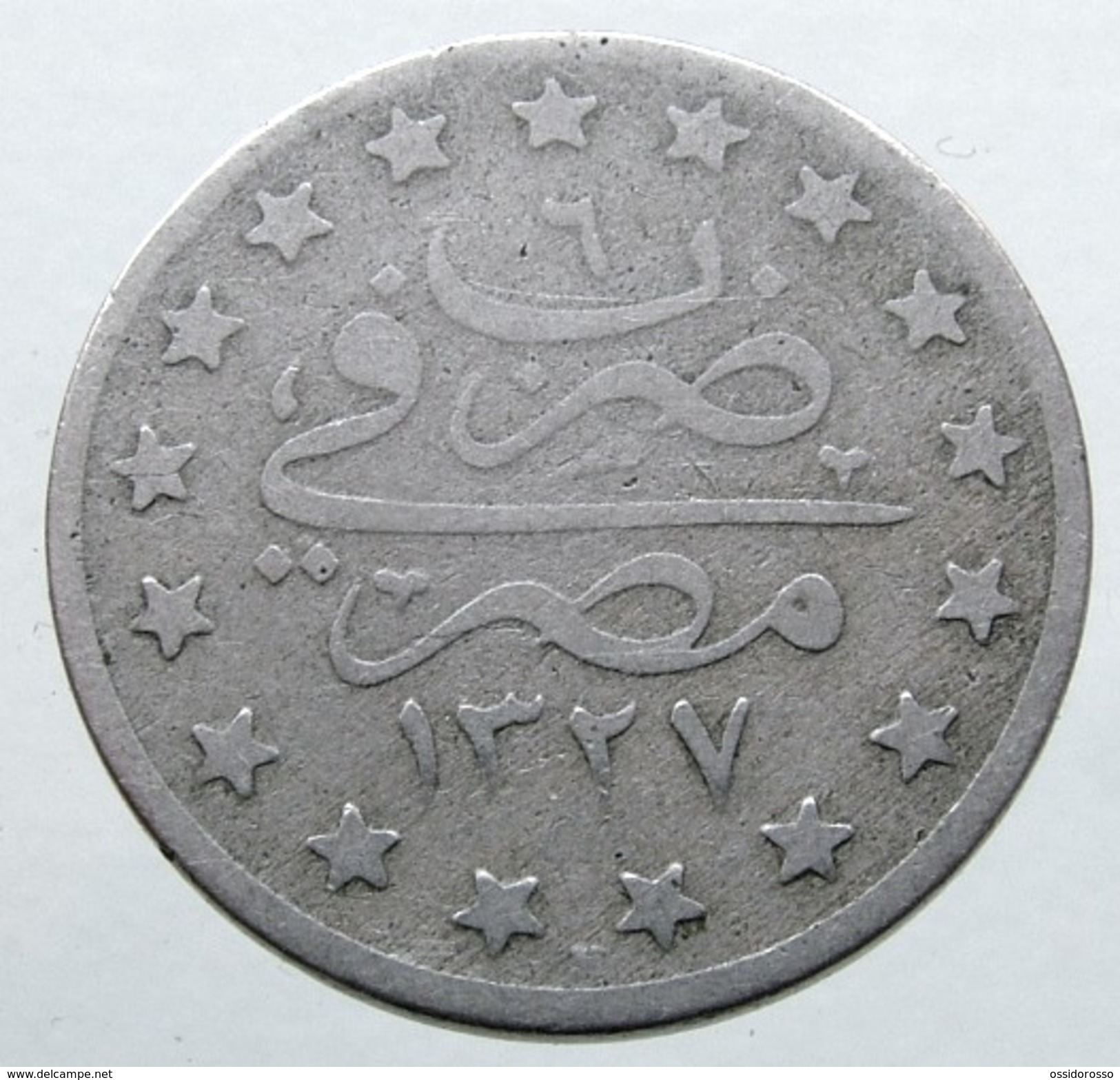1914 - 1 Qirsh -  (AH1327/6) - KM# 306 - Egitto