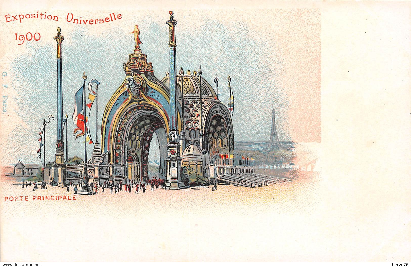 PARIS - Exposition Universelle De 1900 - Porte Principale - Ausstellungen