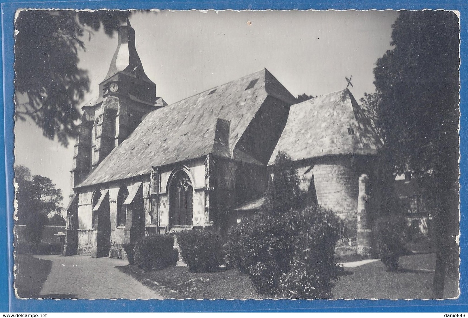 CPSM - PAS DE CALAIS - AVESNES LE COMPTE - L'EGLISE - Cliché Fauchois édition Librairie Sebert  / 2 - Avesnes Le Comte