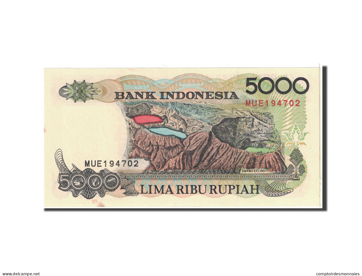 Billet, Indonésie, 5000 Rupiah, 1992, Undated, KM:130a, SUP+ - Indonésie