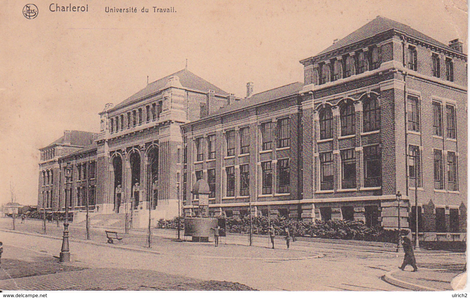 AK Charleroi - Université Du Travail - Feldpost RIR 116 - 1918 (28215) - Charleroi