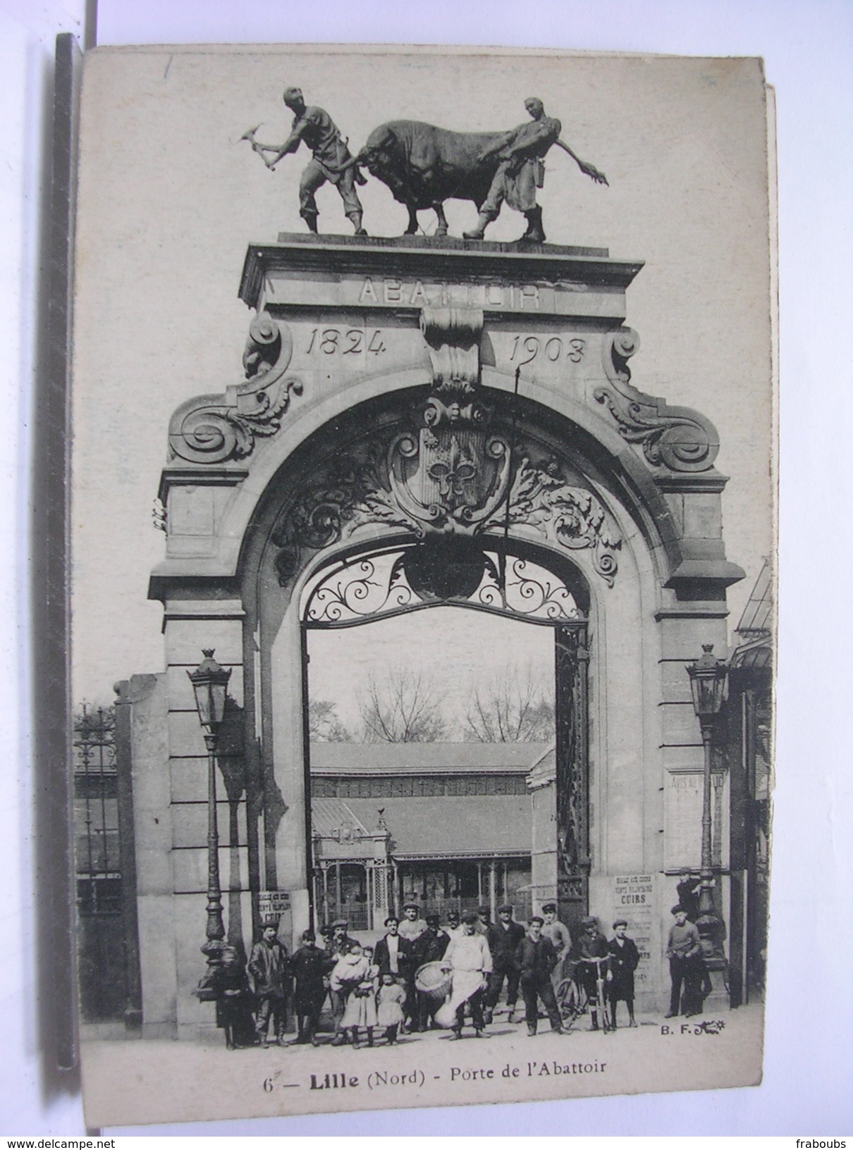 59 - LILLE -  PORTE DE L'ABATTOIR - ANIMEE - Lille