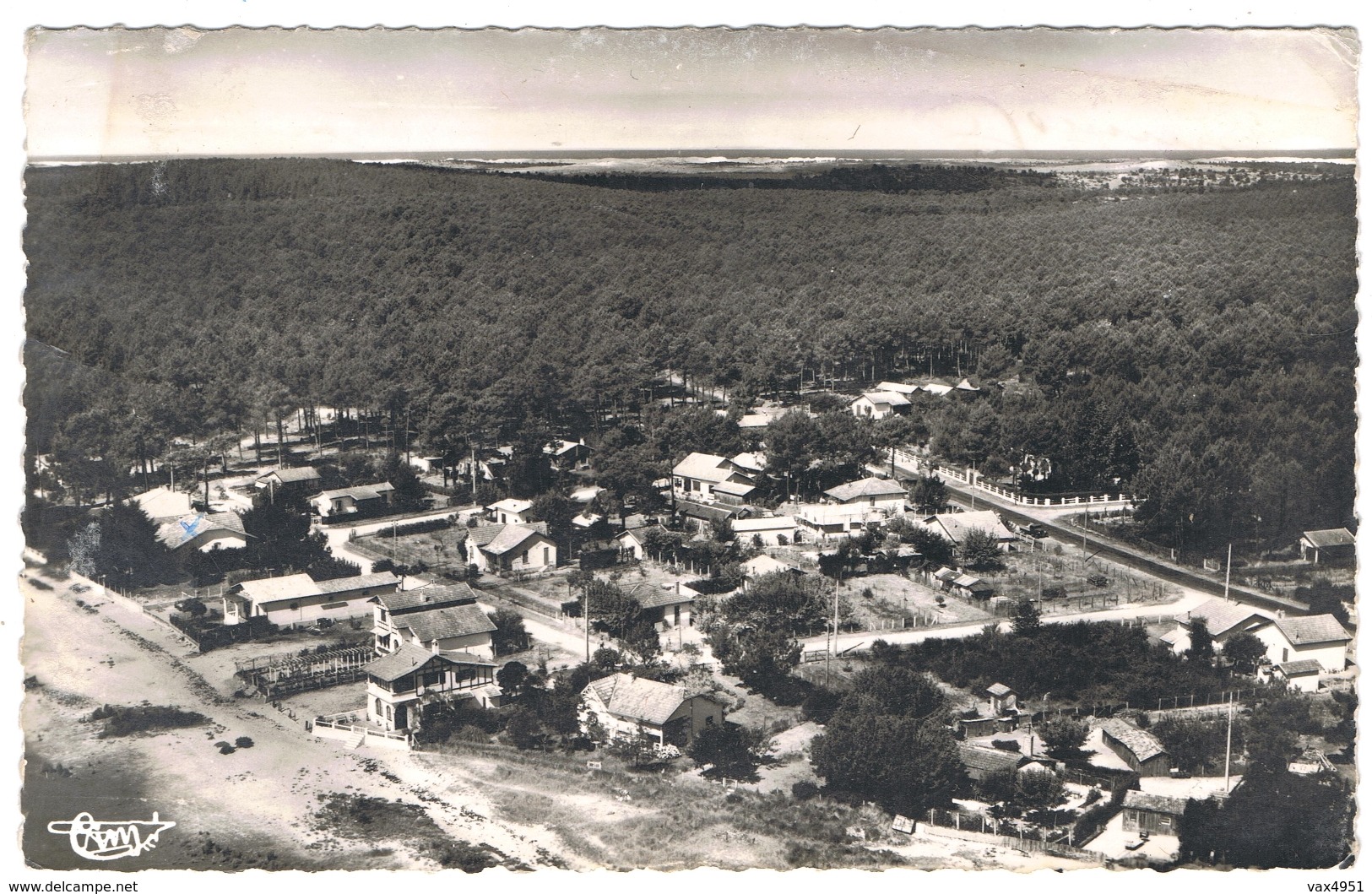 PI CLAOUEY  PLAGE SUR LE BASSIN  AU FOND L OCEAN VUE AERIENNE     **** RARE    A   SAISIR **** - Andere & Zonder Classificatie