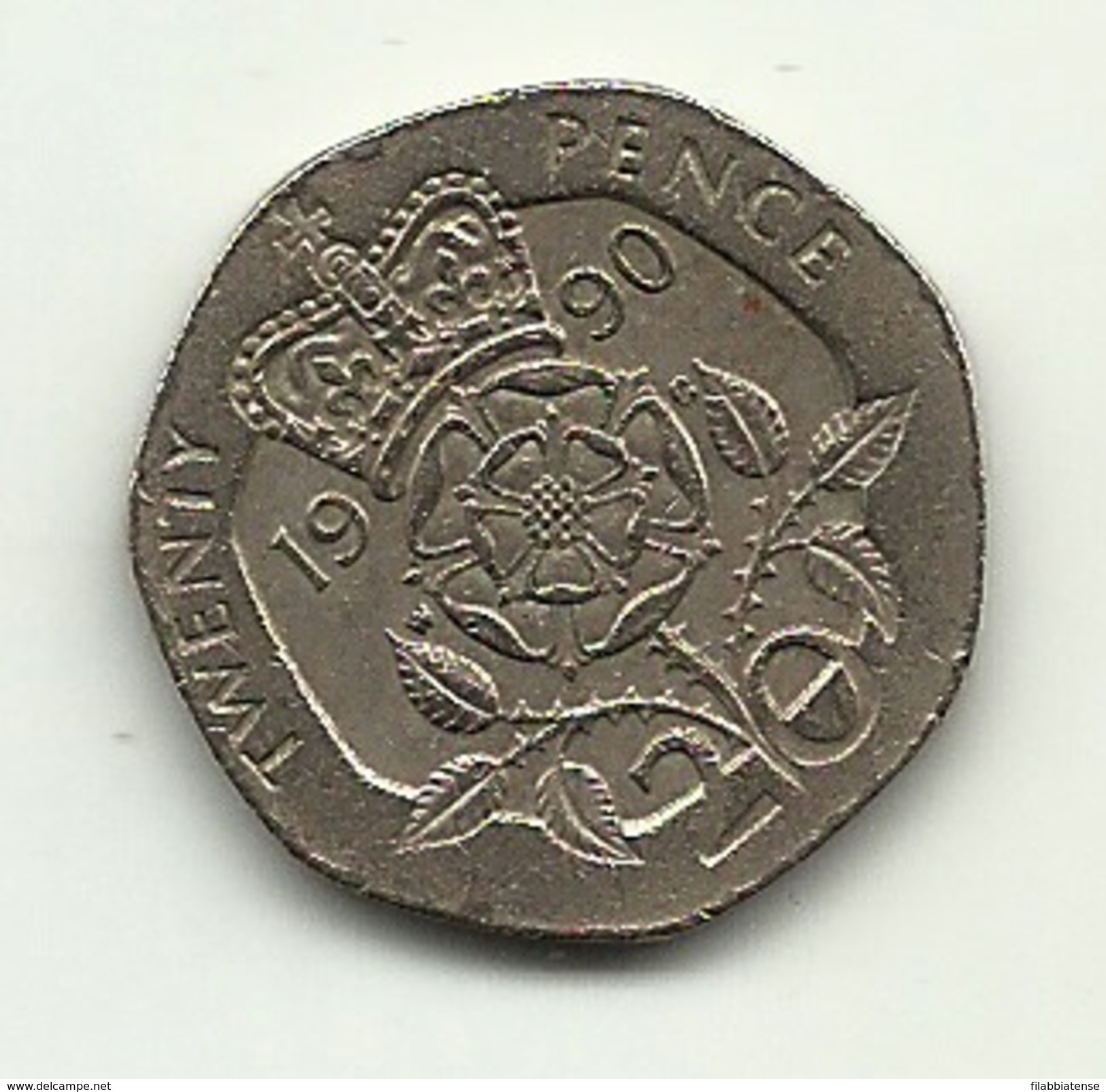 1990 - Gran Bretagna 20 Pence     ----- - 20 Pence