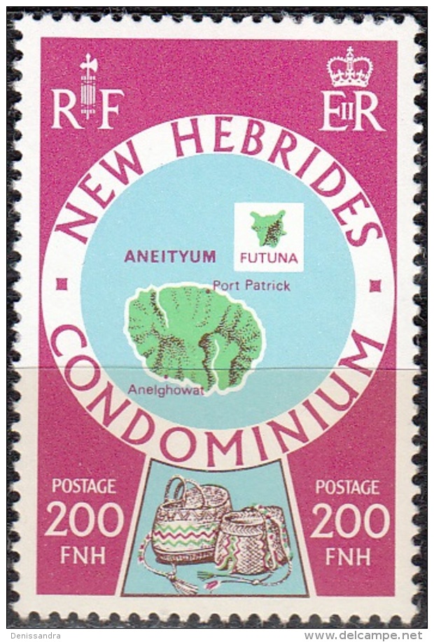 Nouvelles Hebrides 1977 Michel 484 Neuf ** Cote (2005) 9.50 Euro Ile Anatom - Nuevos