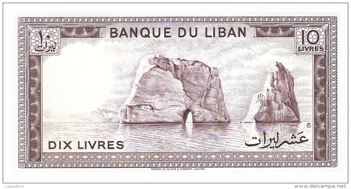 LIBAN   10 Livres   1986   P. 63f   UNC - Liban