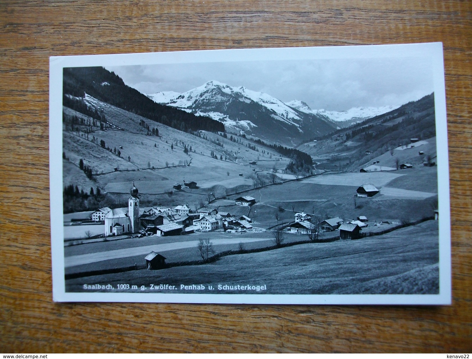 Autriche , Saalbach , G. Zwölfer , Penhab U. Schusterkogel " Beau Timbre " - Saalbach