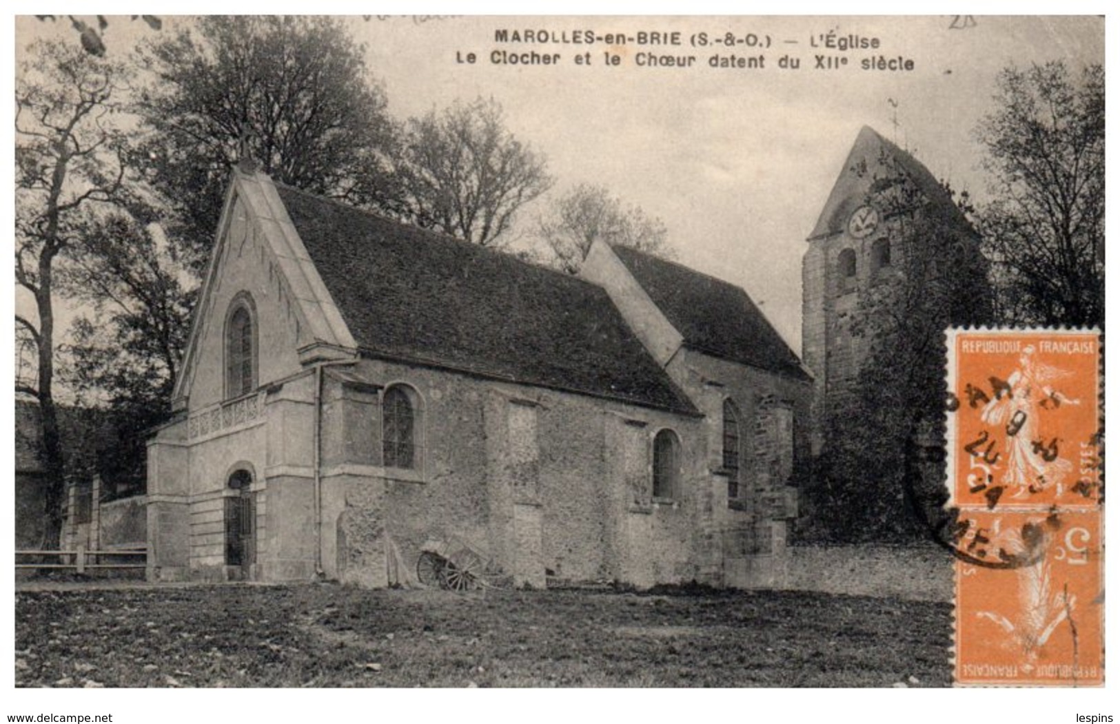 94 - MAROLLES En BRIE -- L'Eglise - Marolles En Brie