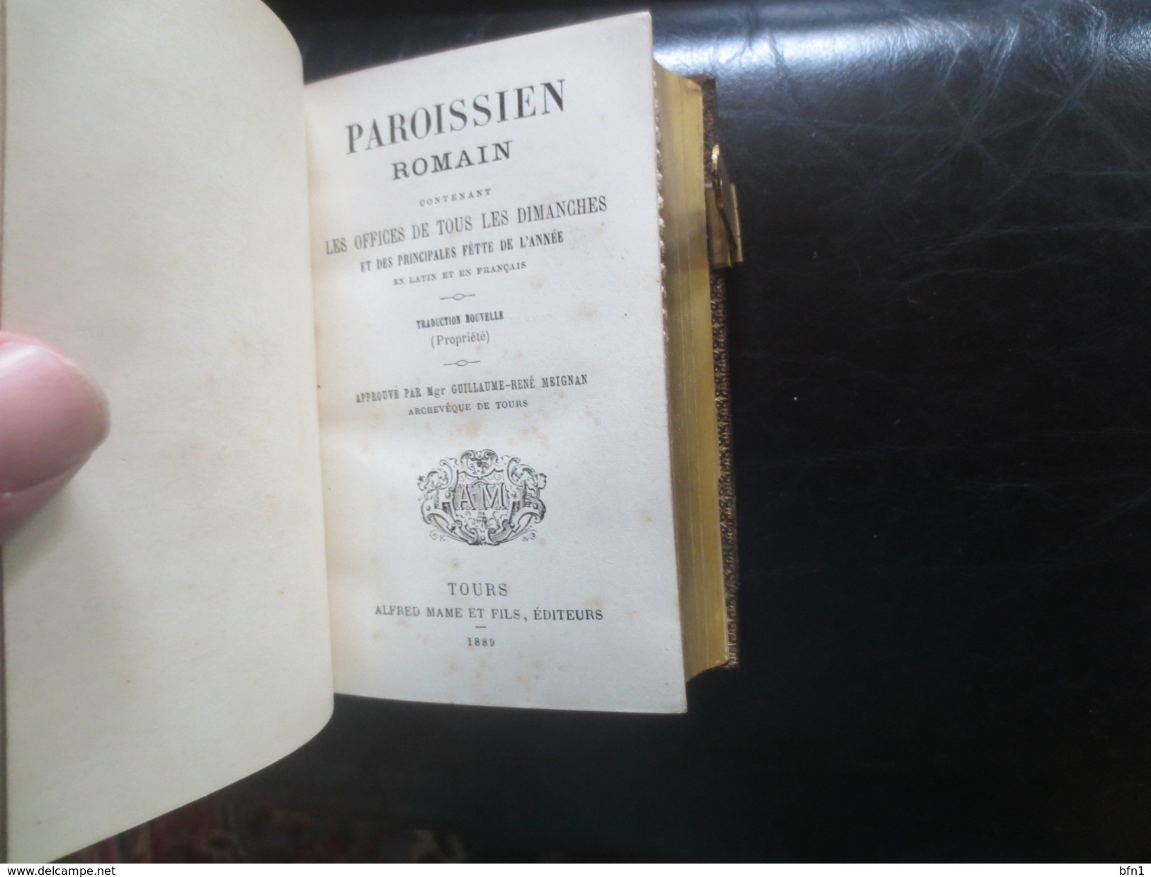 JOLI MISSEL - PAROISSIEN ROMAIN -1899- MAME ET FILS - VOIR PHOTOS - Religion & Esotericism