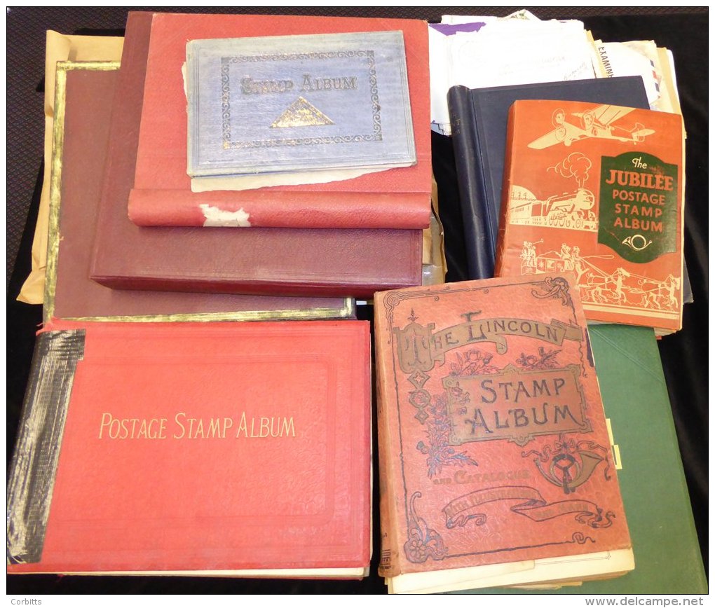 MISCELLANEOUS ACCUMULATION In Carton Incl. Ranges Of British Commonwealth &amp; GB In Two Frank Godden Albums, World Ran - Sonstige & Ohne Zuordnung