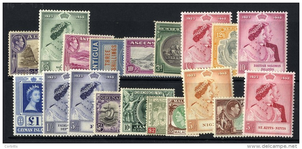 BRITISH COMMONWEALTH M Collection Of KGVI/QEII Housed In A Large Stock Book Incl. Mainly Part Or Short Defin Sets, Sever - Sonstige & Ohne Zuordnung