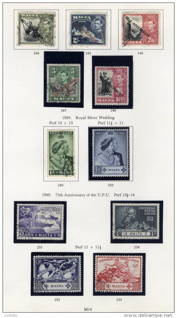 BRITISH COMMONWEALTH (early To Modern) Australia, Gibraltar/Malta &amp; New Zealand Collections Housed In Three Printed - Otros & Sin Clasificación