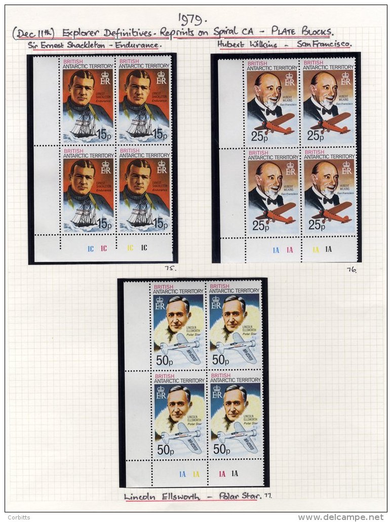 ANTARCTICA 1957-85 UM, FU Or FDC's, Ranges In Two Multi Ring Albums From B.A.T, A.A.T (FDC's Only) &amp; Ross Dependency - Sonstige & Ohne Zuordnung