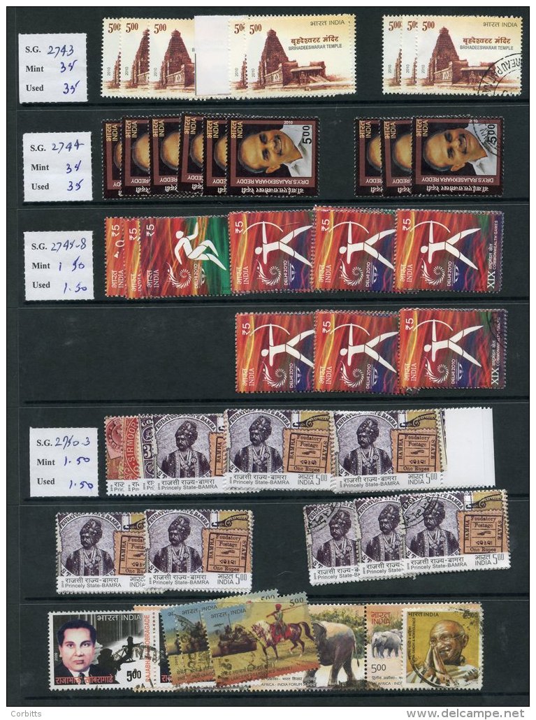 INDIA 1994-2015 Sets Of UM &amp; FU Incl. M/Sheets. Retail &pound;460. - Sonstige & Ohne Zuordnung