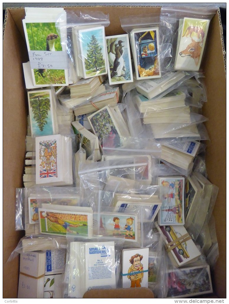 TRADE CARDS Carton Containing A Duplicated Range Of Approx 330 Sets (280 Brooke Bond Tea Cards) Mostly Fine To EF. ST.Ca - Sonstige & Ohne Zuordnung