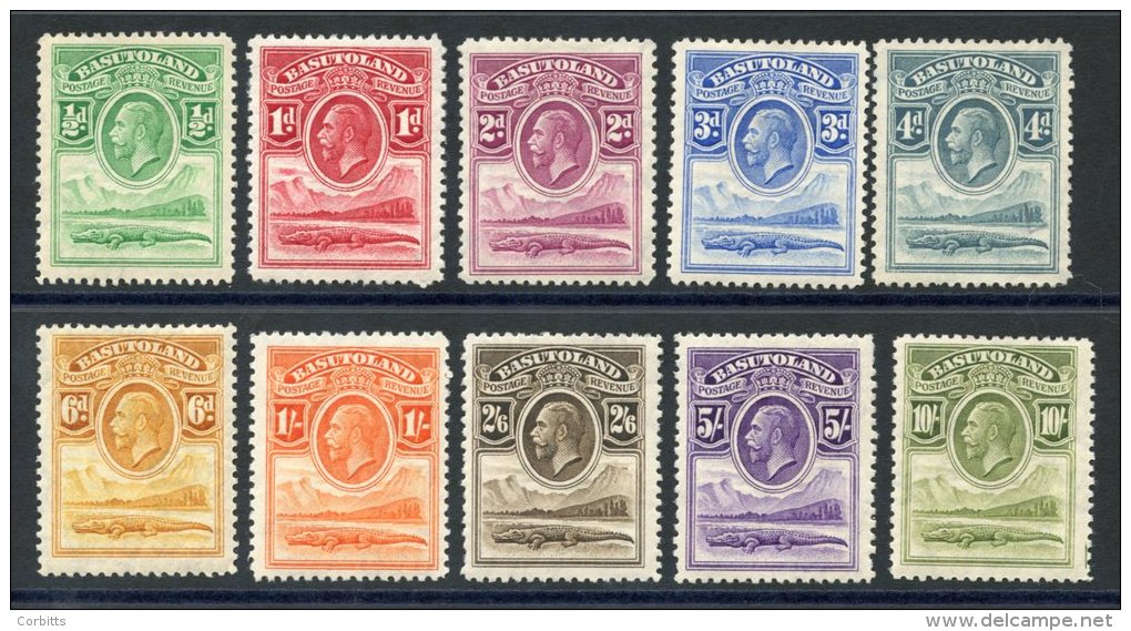 1933 MSCA Set Fine M, (3d Tiny Thin) SG.1/10. (10) Cat. &pound;300. - Sonstige & Ohne Zuordnung