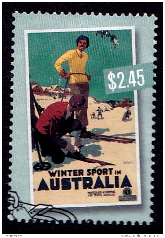 Australia 2007 Nostalgic Tourism $2.45 Winter Sport Used - - - Gebraucht