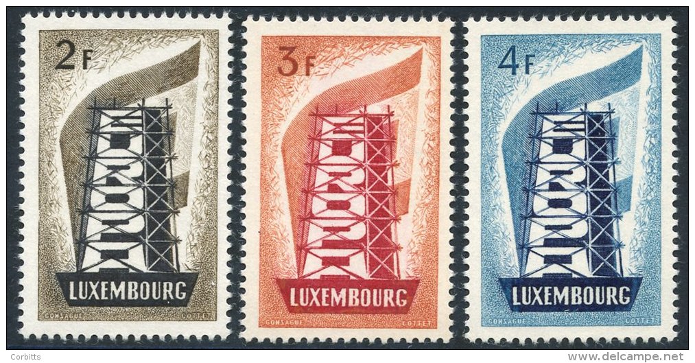 1956 Europa Set UM, SG.609/11. (3) Cat. &pound;425 - Sonstige & Ohne Zuordnung
