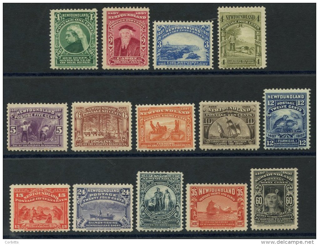 1897 Discovery Set M, SG.66/79. (14) Cat. &pound;325 - Sonstige & Ohne Zuordnung