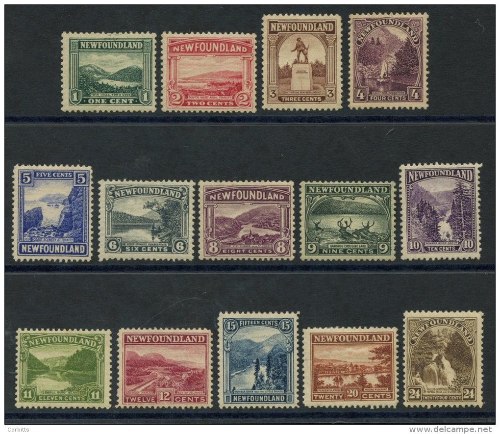 1923 Pictorial Defin Set, Fine M, SG.149/162. (14) Cat. &pound;180 - Sonstige & Ohne Zuordnung