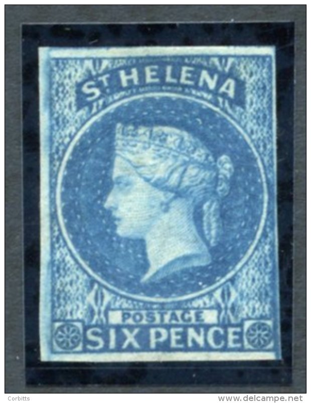 1856 Imperf 6d Blue, M With O.g, Good To Large Margins, VF, SG.1, Cat. &pound;500. - Sonstige & Ohne Zuordnung