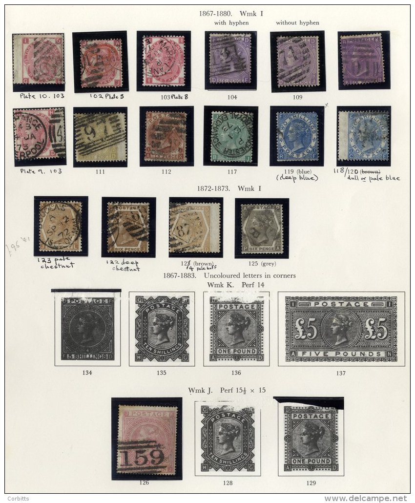 1840-1970 M &amp; U Collection Housed In A Printed Album From 1840 1d, Four Margins (fault), 1841 1d (2), 2d (2), 1d Sta - Sonstige & Ohne Zuordnung