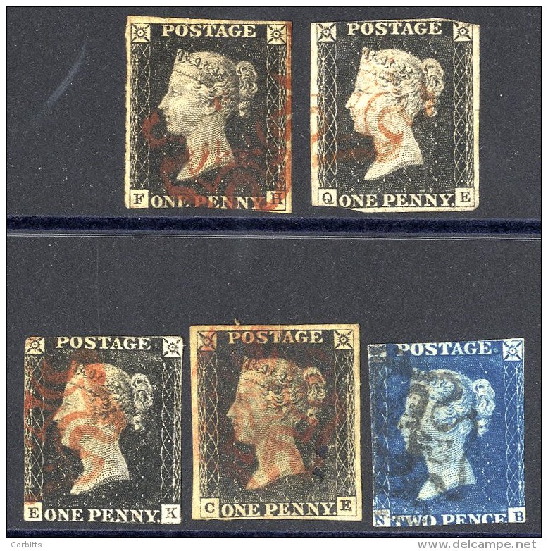 1840-1911 Duplicated U Range In A Large Stock Book, Mixed Condition Throughout Incl. 1840 1d (4), 1840 2d, 1841 1d (139) - Other & Unclassified