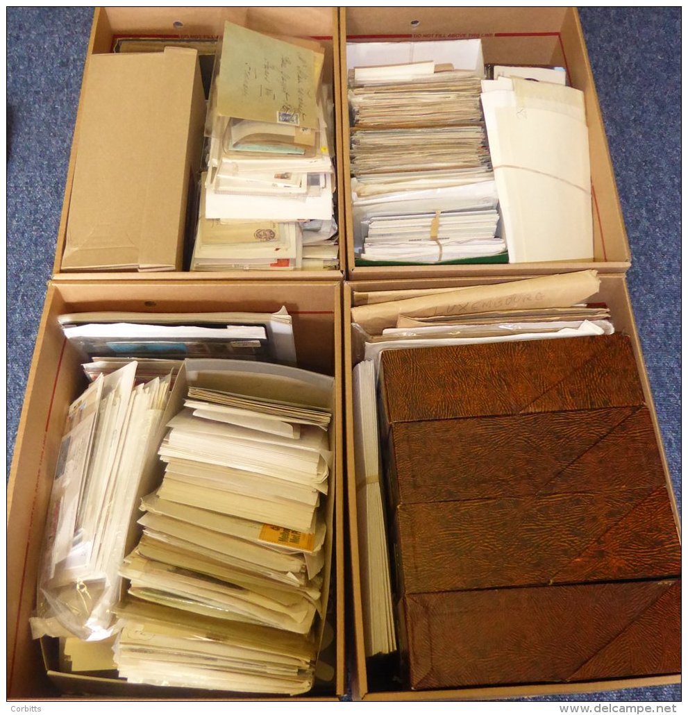 TRAVELLING POST OFFICES Substantial Holding Of Postcards &amp; Covers, Mainly TPO's With Strength In GB, Europe &amp; Sc - Sonstige & Ohne Zuordnung