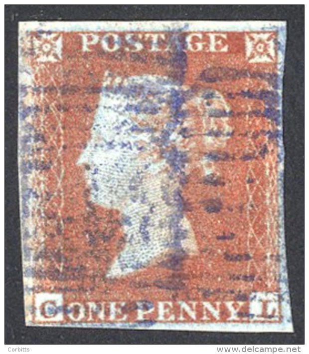 Plate 152 CL, Good To Large Margined Example, Cancelled By 1844 Type Scottish Cancellation In VIOLET, Spec B2(1). Very R - Other & Unclassified