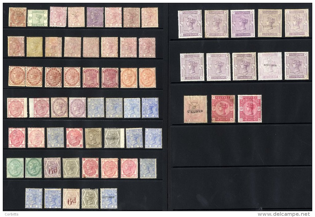 SELECTION Of M Or Unused - 65 Stamps On Two Hagner Pages, All With Faults Such As Thins, Creases, Re-gummed, Stained, Pe - Sonstige & Ohne Zuordnung
