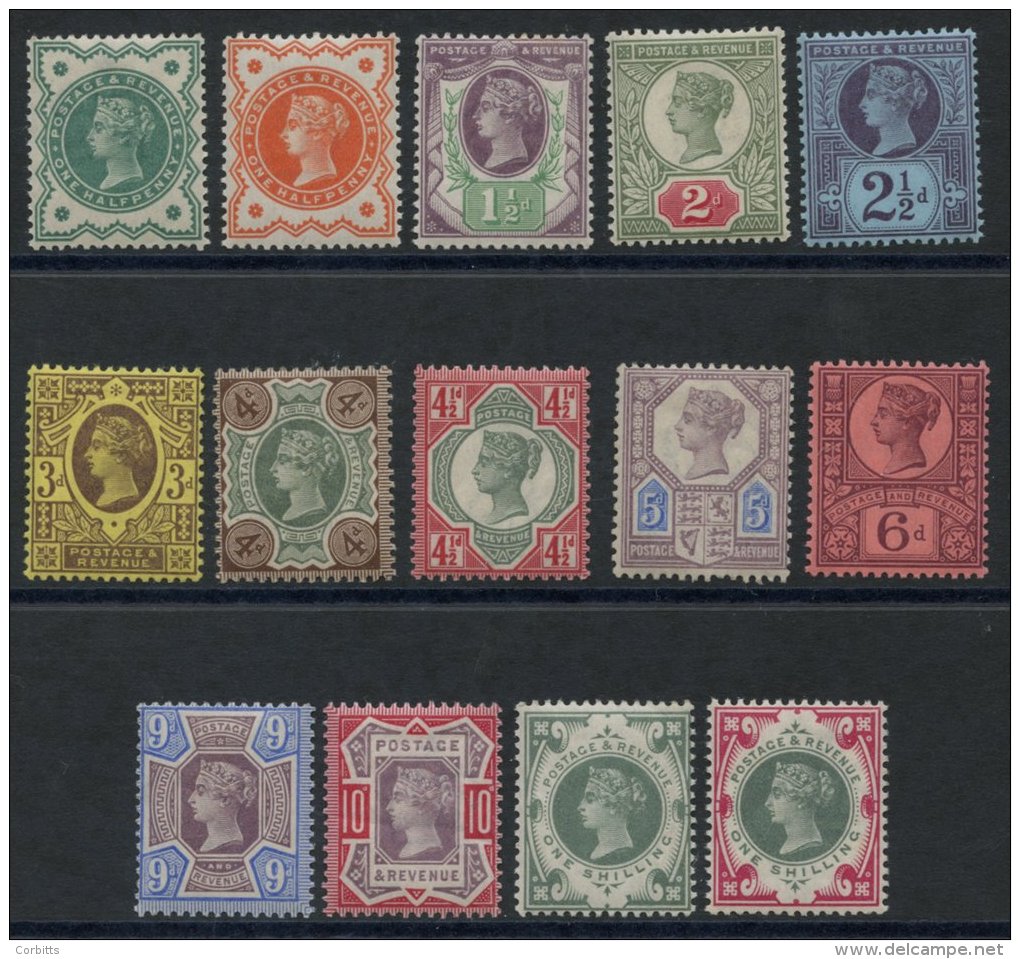 1887 Jubilee Set UM, SG.197/214. (14) - Other & Unclassified