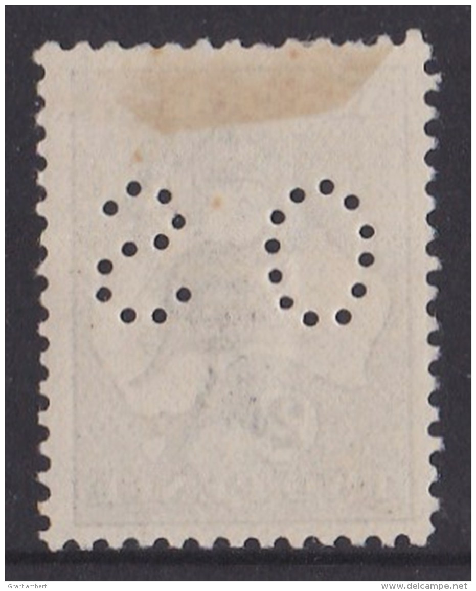 Australia 1915 Kangaroo 2d Grey Die 1 3rd Watermark Perf OS MH - Nuevos