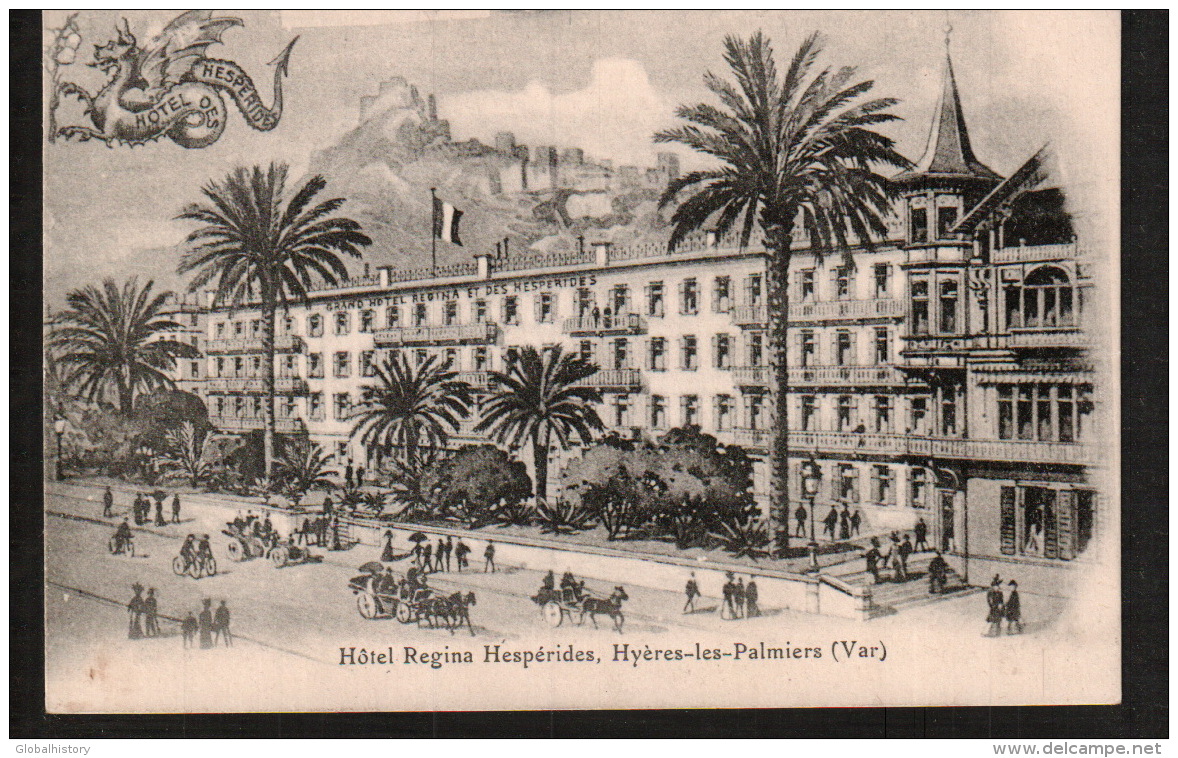 DD1076 - HÔTEL REGINA HESPÉRIDES - HYÈRES LES PALMIERS - Hyeres