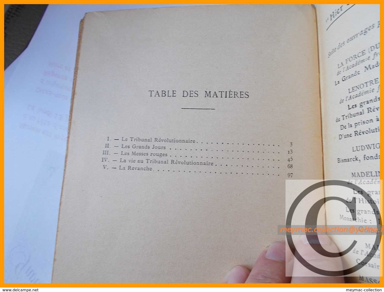 FLAMMARION G. LENOTRE GRANDS JOURS DU TRIBUNAL REVOLUTIONNAIRE Fouquier Marie Antoinette Danton Barry Desmoulins - Histoire