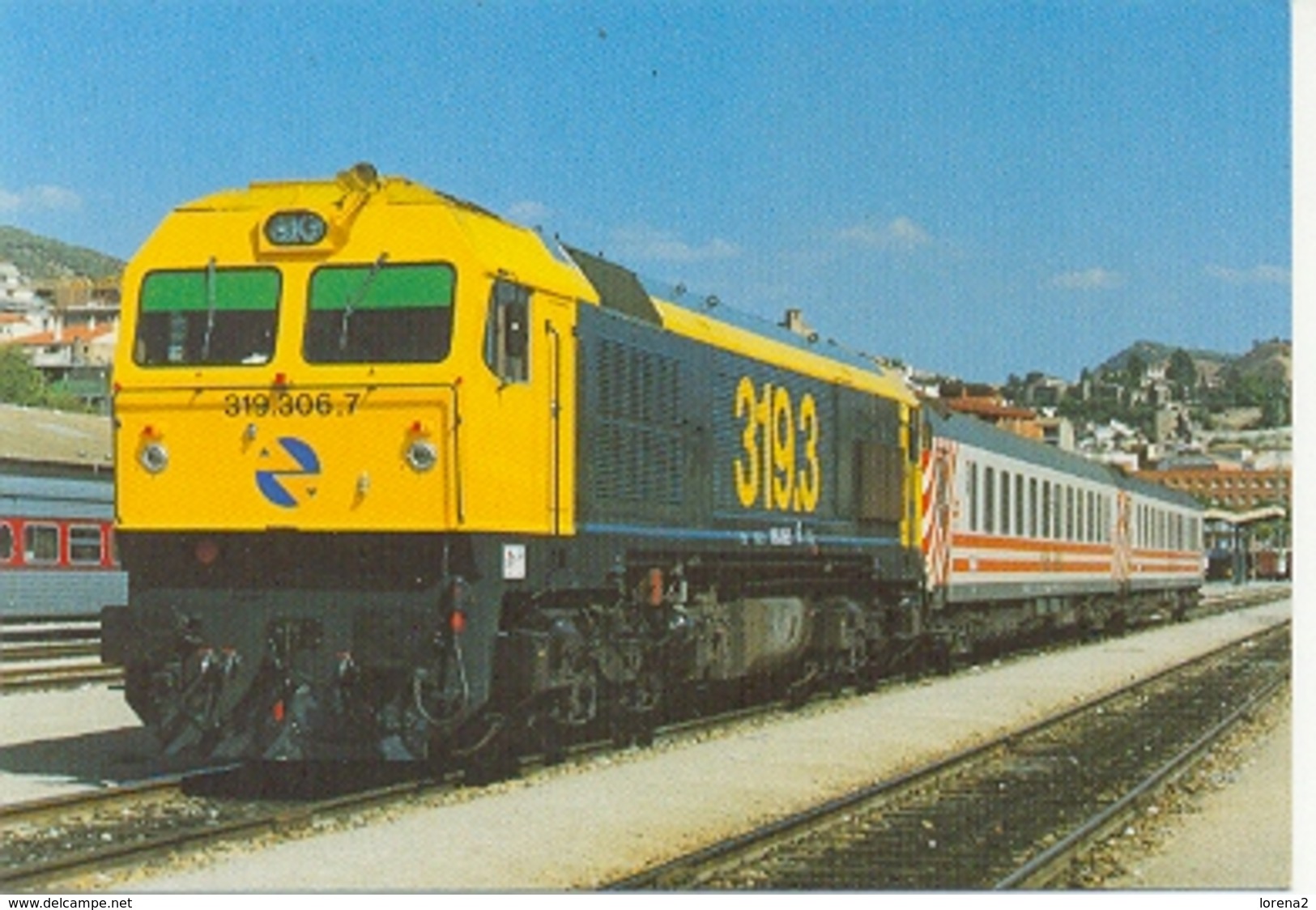 Postal Locomotora 319.306.7. Granada (ref. 7f-1669) - Eisenbahnen