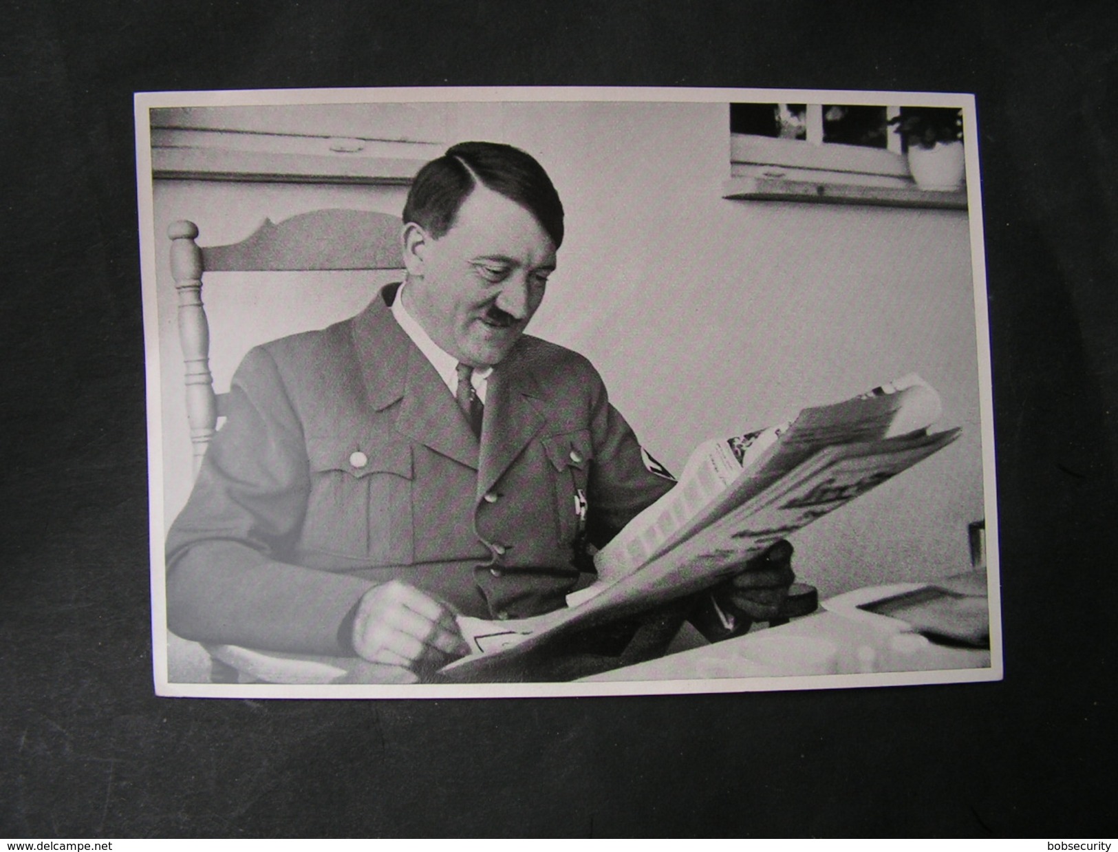 Adolf  H  ,   Foto   Gr. Sammelbild  49 , Rückseite Text - Sonstige & Ohne Zuordnung