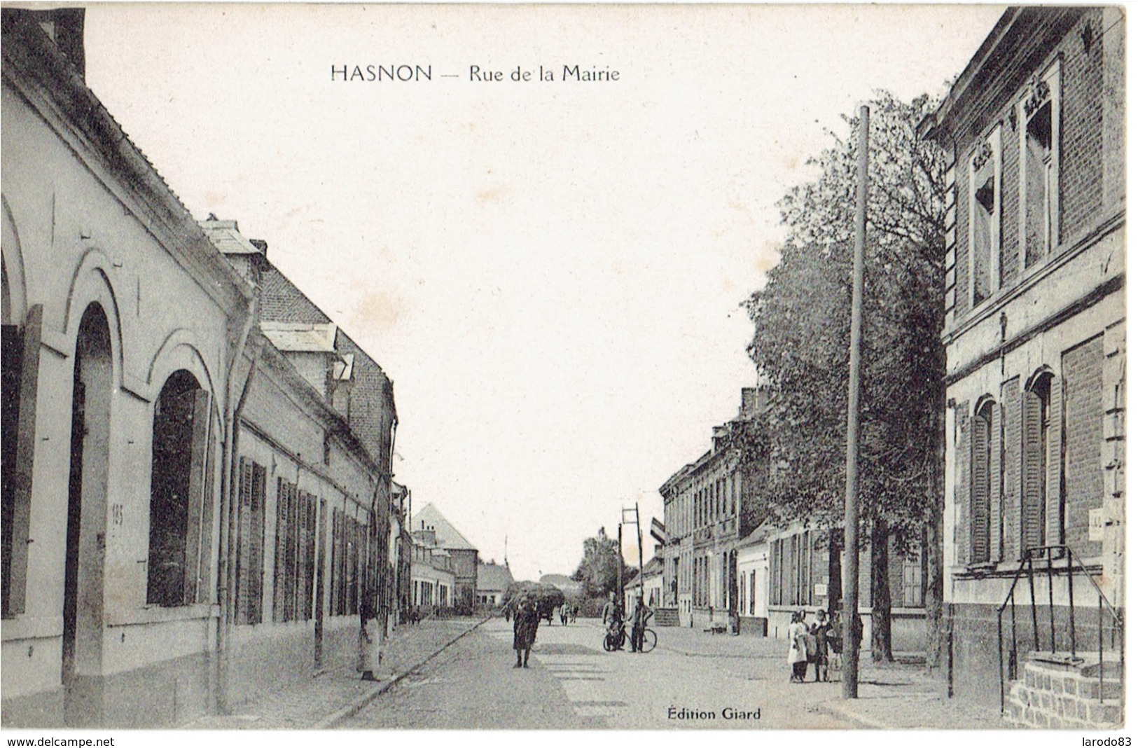 59  HASNON  Rue De La Mairie - Autres & Non Classés
