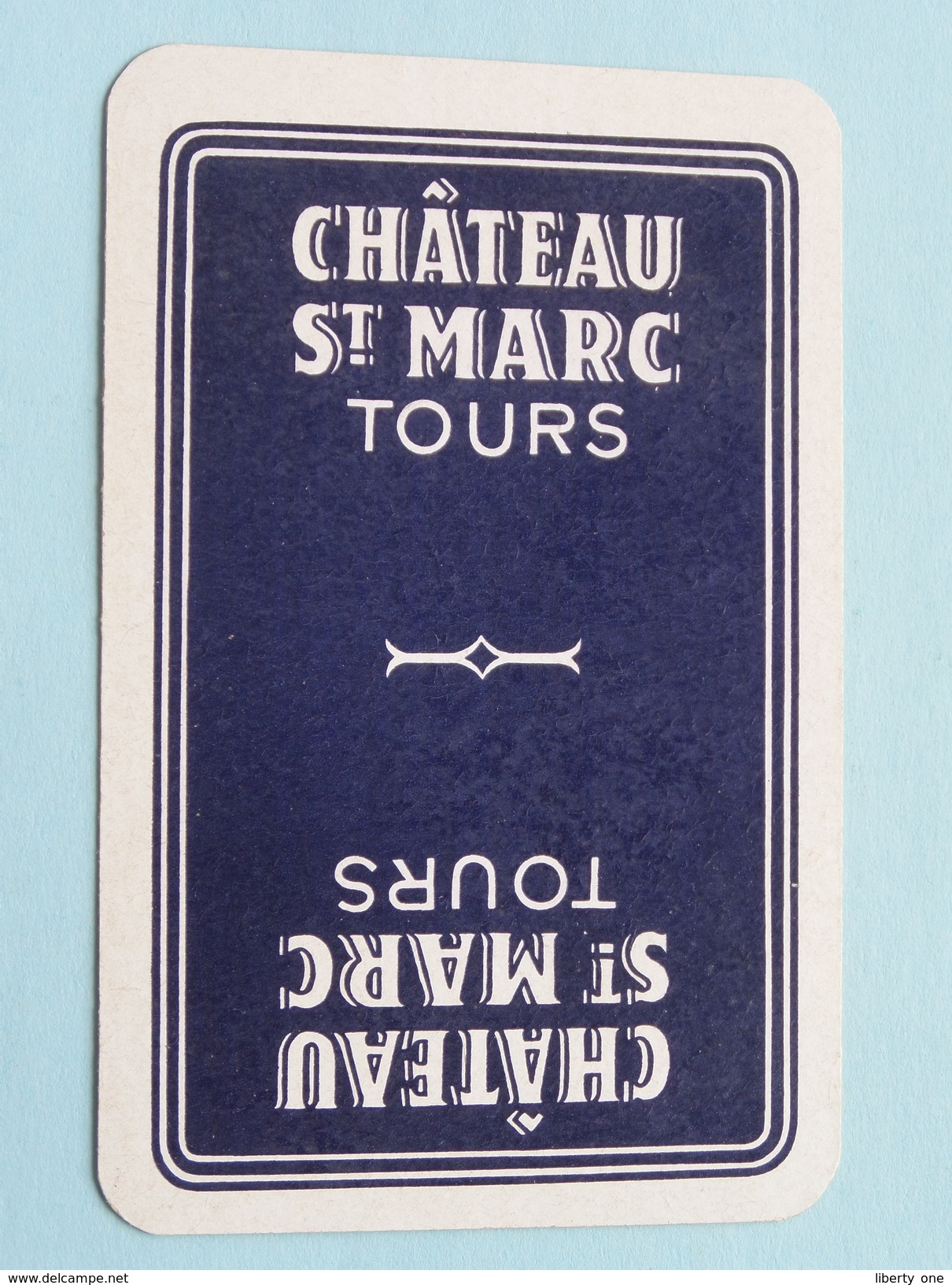 Château ST. MARC Tours / JOKER ( Details - Zie Foto´s Voor En Achter ) !! - Cartes à Jouer Classiques