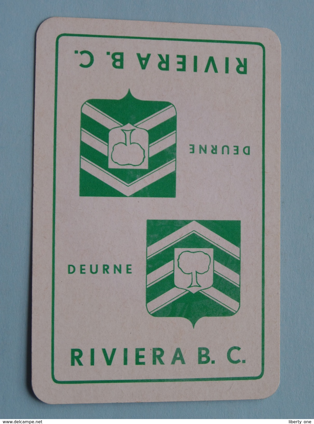 RIVIERA B. C. DEURNE / JOKER ( Details - Zie Foto´s Voor En Achter ) !! - Cartes à Jouer Classiques