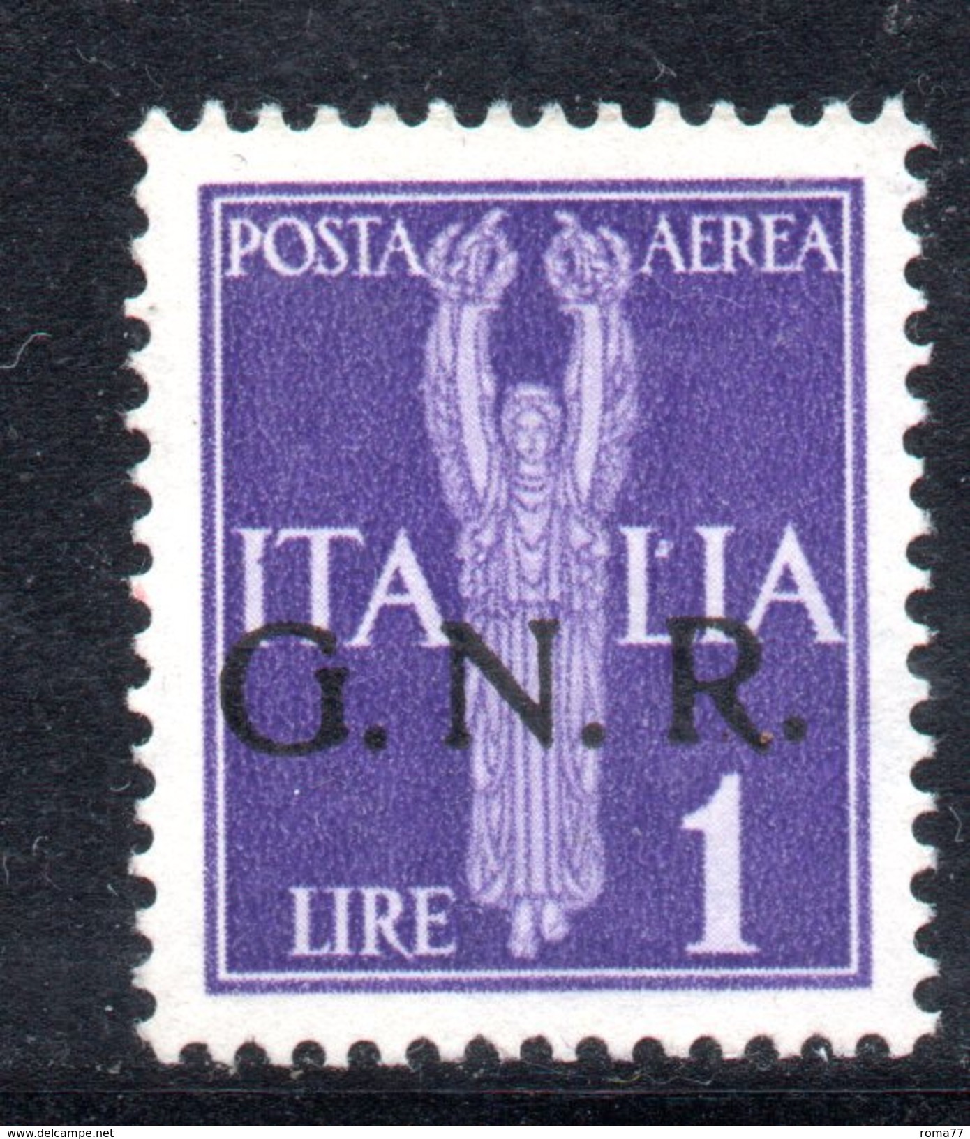 R1467 - RSI 1944 , Posta Aerea N. 121  Senza Gomma - Posta Aerea