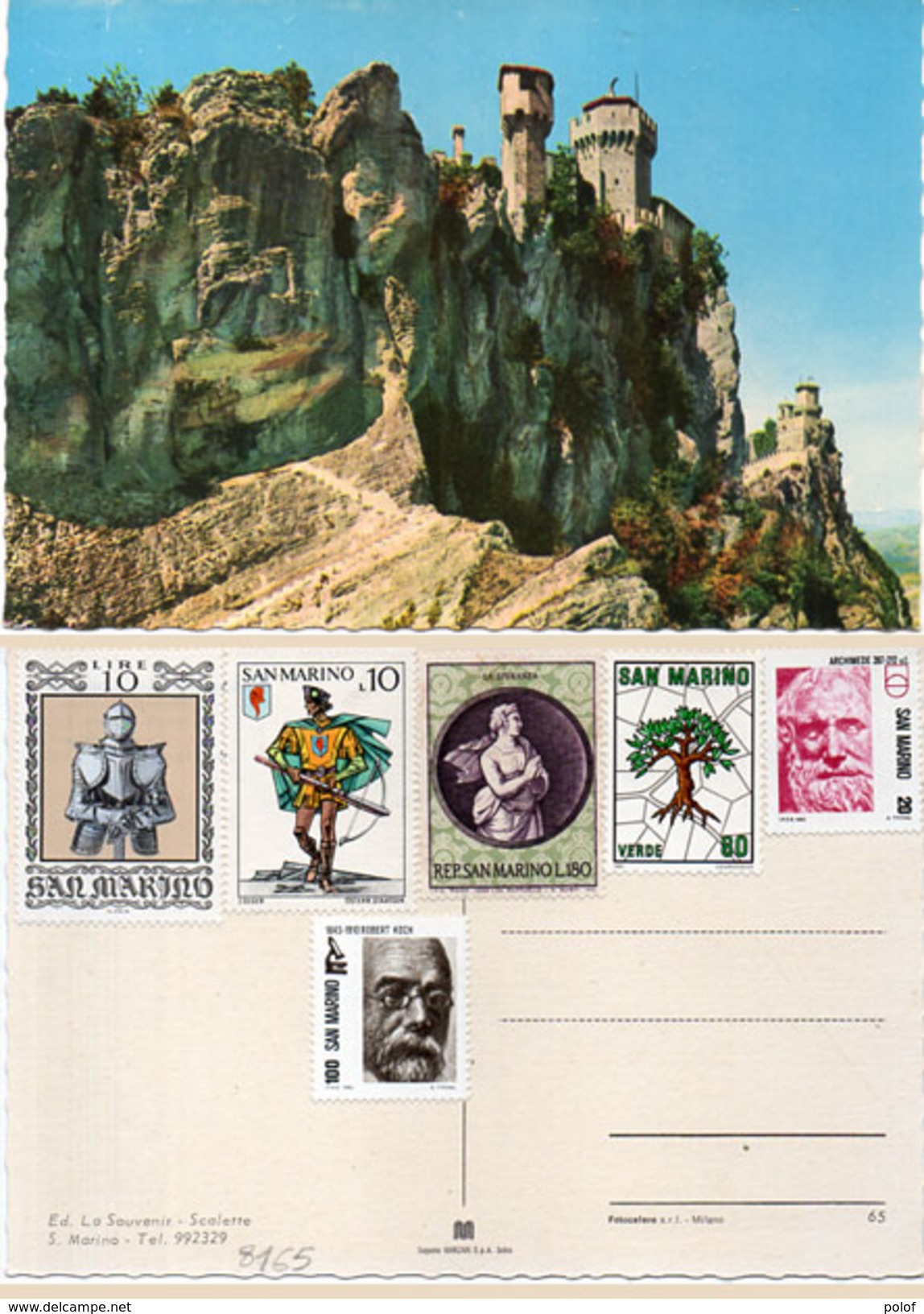 SAN MARINO - Timbres   (96232) - Saint-Marin