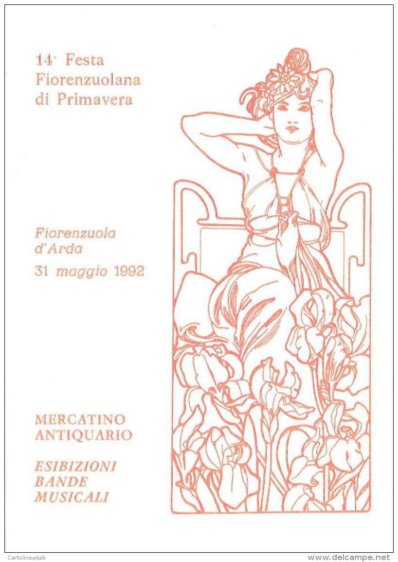 [MD0941] CPM - IN RILIEVO - FIORENZUOLA D'ARDA - 14° FESTA DI PRIMAVERA - Non Viaggiata 1992 - Piacenza