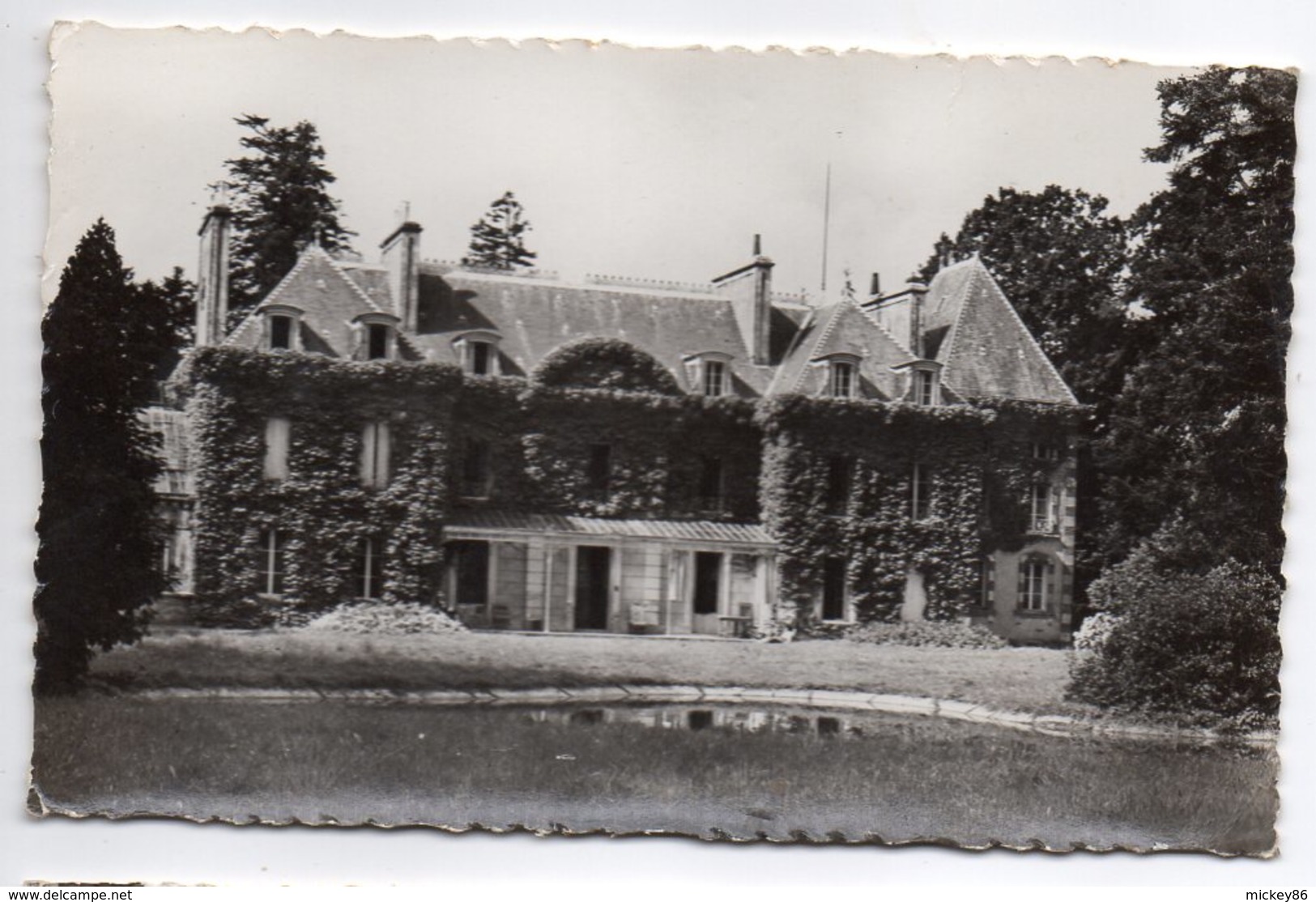 BRICQUEBEC--Chateau De Saint Blaise  Cpsm 14 X 9   N° 61.1238  éd  Le Goubey..........à Saisir - Bricquebec