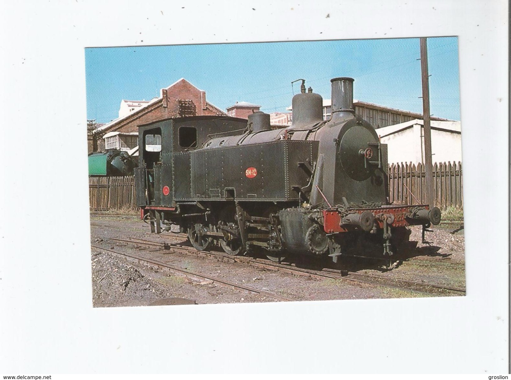 VALLADOLID 3 4 1972 (44) LOCOMOTORA TENDER 030. 0235 SERIE 0235/0238 - Valladolid