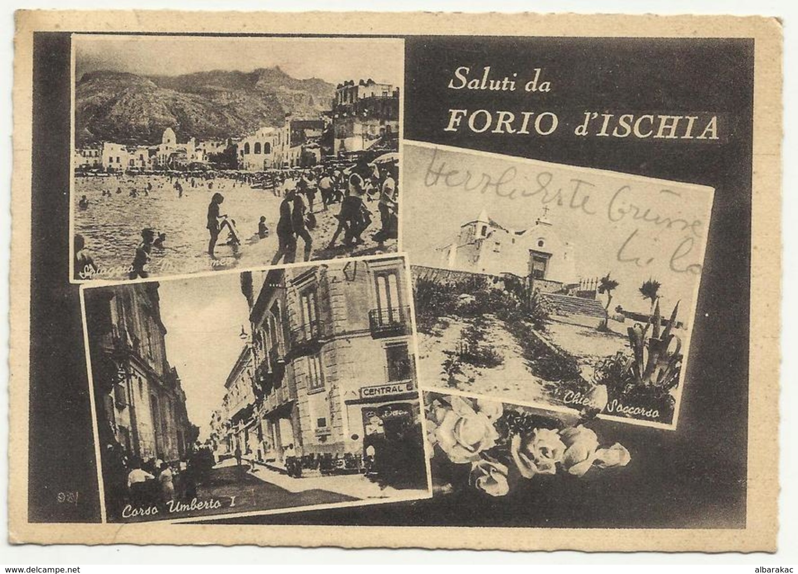 Saluti Da Forio Ischia 1953 - Napoli (Naples)