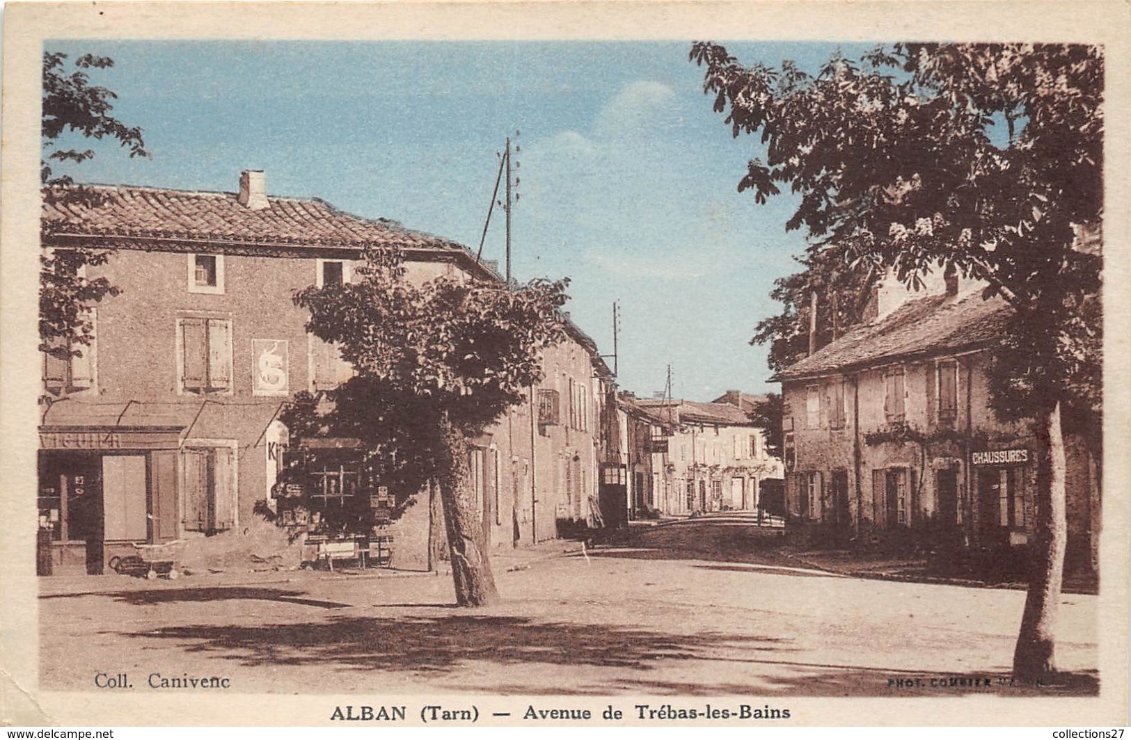 81-ALBAN- AVENUE DE TREBAS-LES-BAINS - Alban